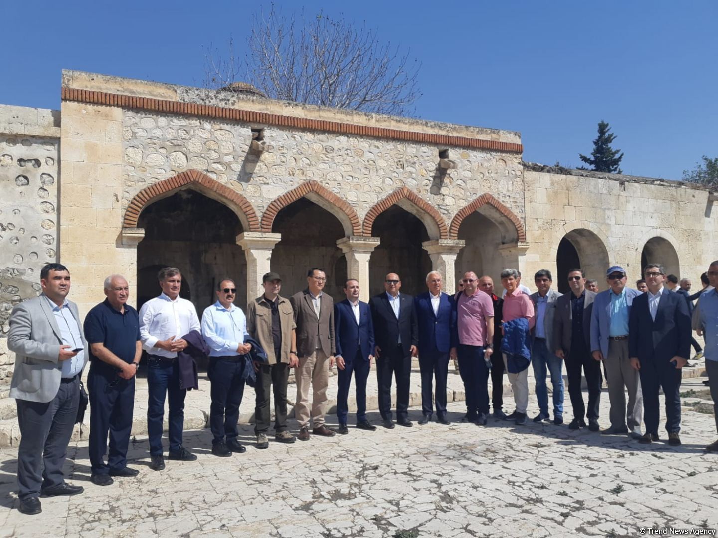 Turkic Council delegation visits 'Imaret' complex in Aghdam (PHOTO)