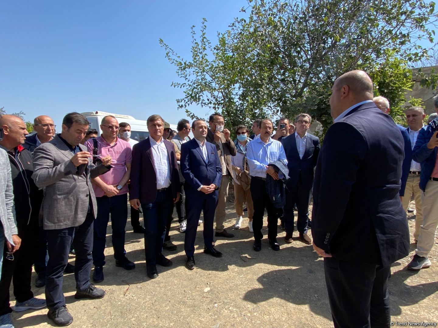Turkic Council delegation visits 'Imaret' complex in Aghdam (PHOTO)