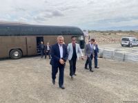 Residents of Azerbaijan's Aghdam visit their hometown (PHOTO)