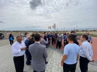 Residents of Azerbaijan's Aghdam visit their hometown (PHOTO)