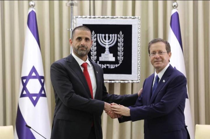 Bahrain first ambassador to Israel ambassador presents credentials