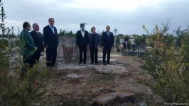 OIC Ombudsmen Association's delegations inspects monument "Maraga-150" in Tartar (PHOTO)