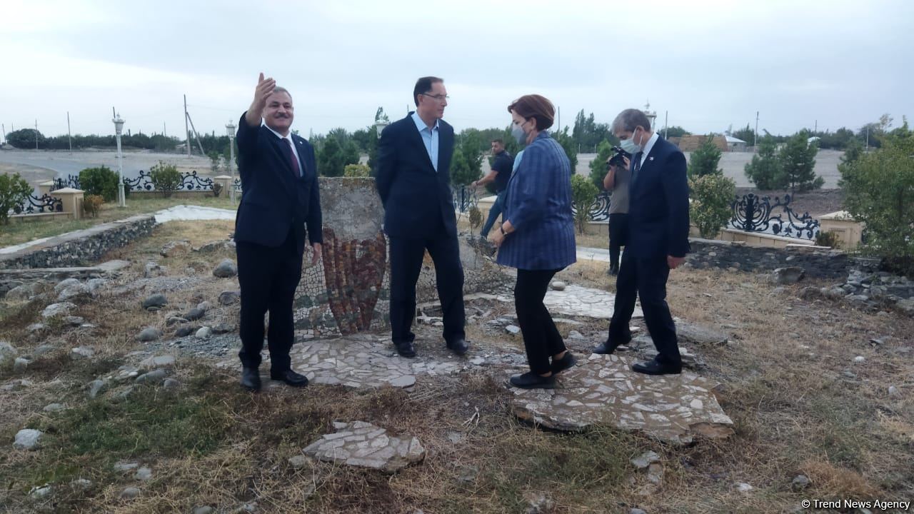 OIC Ombudsmen Association's delegations inspects monument "Maraga-150" in Tartar (PHOTO)