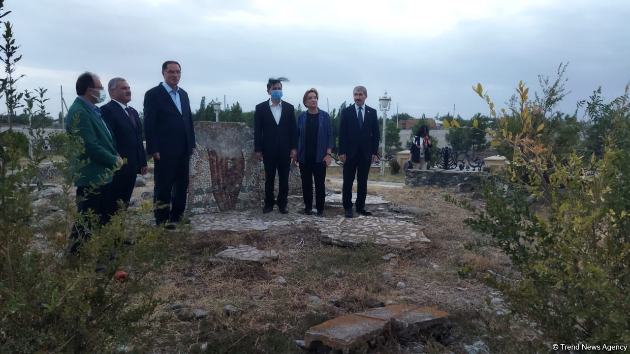 OIC Ombudsmen Association's delegations inspects monument "Maraga-150" in Tartar (PHOTO)