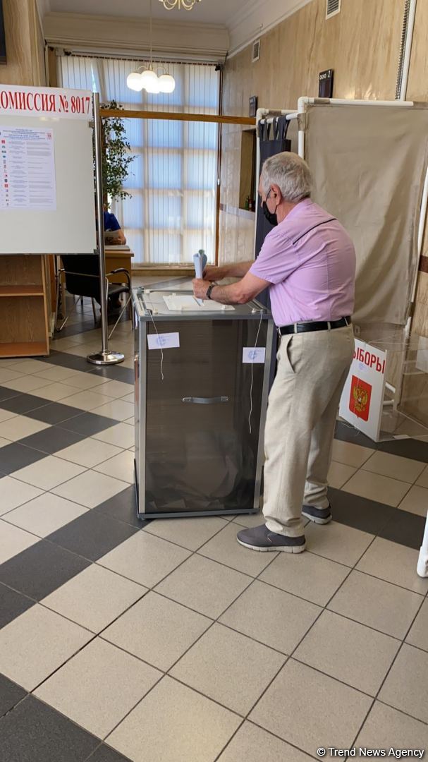 State Duma elections held at Russian Embassy in Baku (PHOTO)