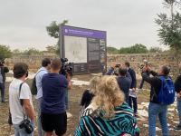 Georgian journalists, bloggers visit Azerbaijan's liberated Aghdam (PHOTO)