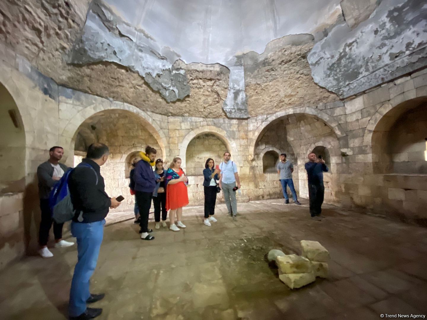 Georgian journalists, bloggers visit Azerbaijan's liberated Aghdam (PHOTO)