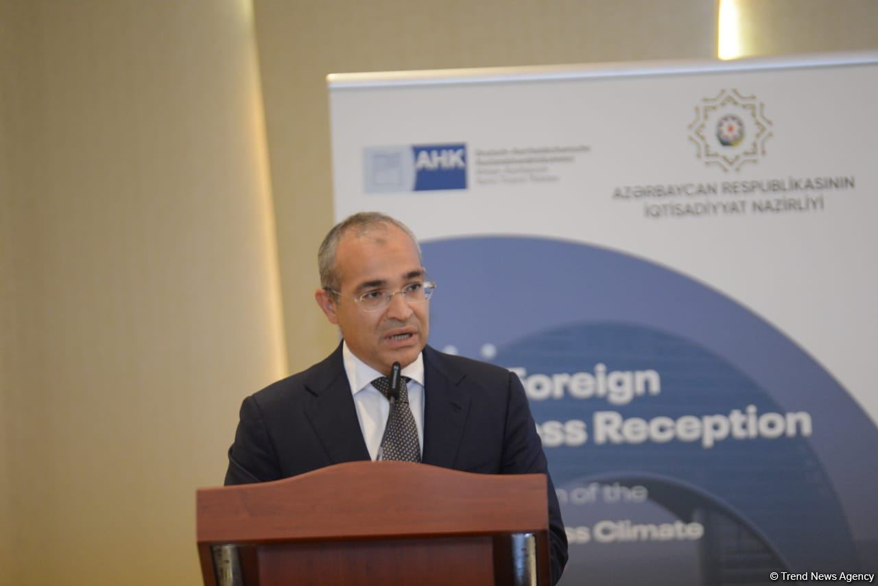 Azerbaijan's Minister of Economy talks recent business support applications (PHOTO)