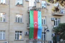 Streets of Baku decorated with Azerbaijani flags on Remembrance Day (PHOTO)