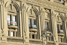 Streets of Baku decorated with Azerbaijani flags on Remembrance Day (PHOTO)