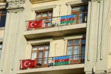 Streets of Baku decorated with Azerbaijani flags on Remembrance Day (PHOTO)