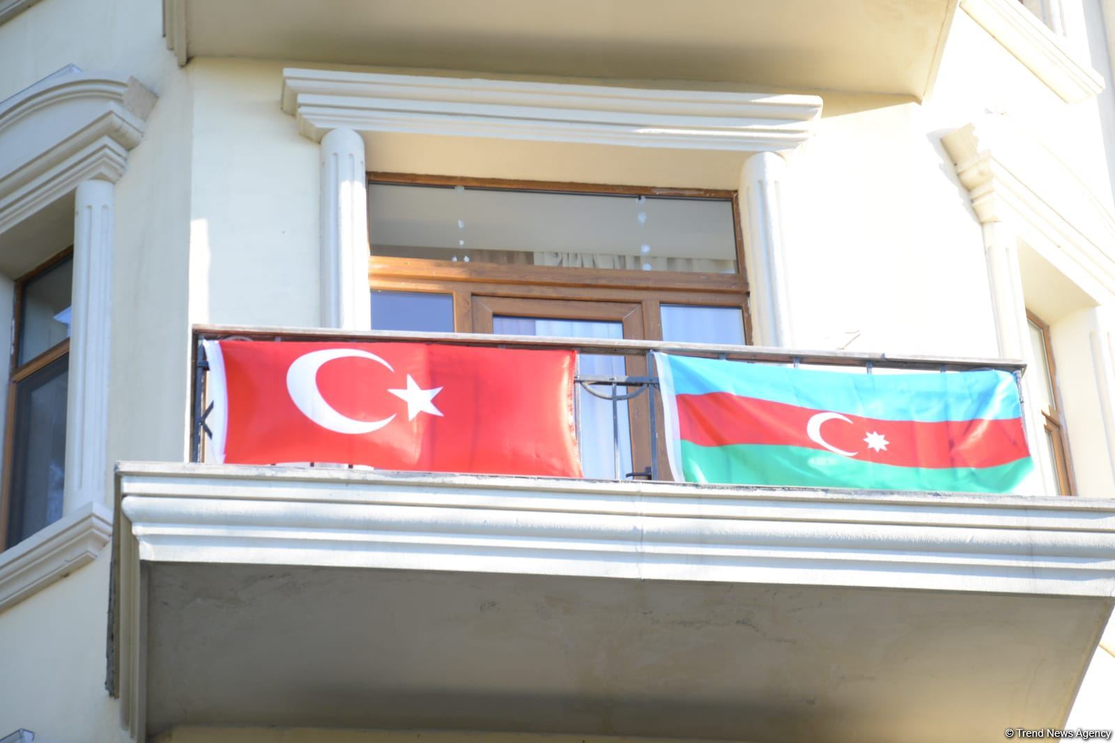 Streets of Baku decorated with Azerbaijani flags on Remembrance Day (PHOTO)