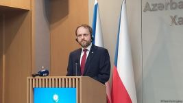Baku holds press-conference of Azerbaijani and Czech FMs  (PHOTO/VIDEO)