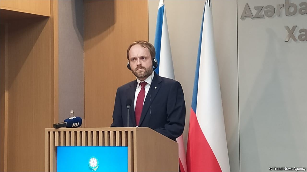 Baku holds press-conference of Azerbaijani and Czech FMs  (PHOTO/VIDEO)