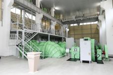 President Ilham Aliyev launches “Sugovushan-1” and “Sugovushan-2” small hydropower plants after renovation (PHOTO)