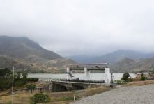President Ilham Aliyev launches “Sugovushan-1” and “Sugovushan-2” small hydropower plants after renovation (PHOTO)