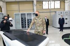 President Ilham Aliyev launches “Sugovushan-1” and “Sugovushan-2” small hydropower plants after renovation (PHOTO)