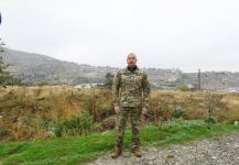 President Ilham Aliyev raises Azerbaijani flag in Talish village of Tartar district (PHOTO)