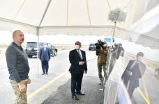 President Ilham Aliyev inaugurates highway leading to Sugovushan and Talish villages (PHOTO)