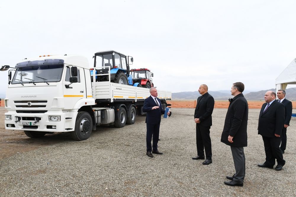 President Ilham Aliyev visits Jabrayil district (PHOTO)