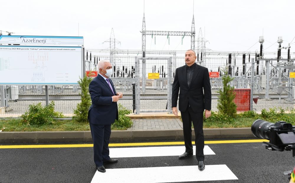 President Ilham Aliyev visits Jabrayil district (PHOTO)