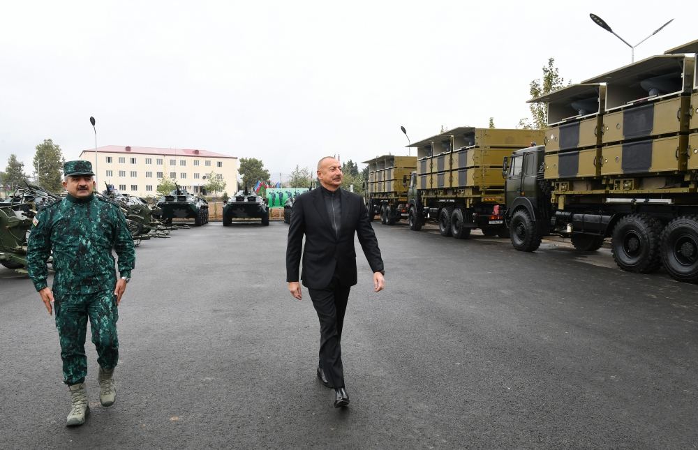 President Ilham Aliyev visits Jabrayil district (PHOTO)