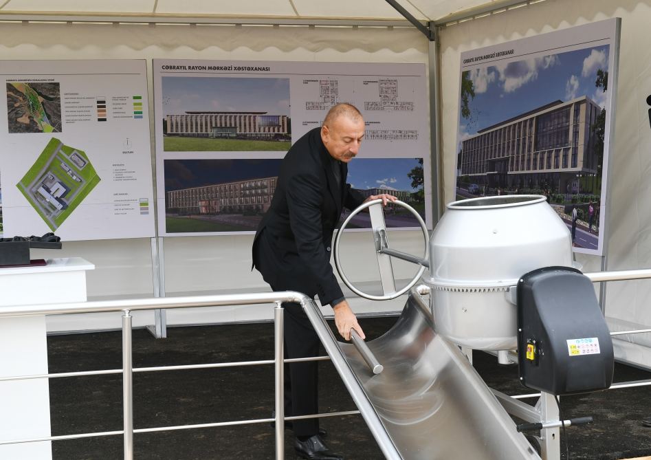 President Ilham Aliyev visits Jabrayil district (PHOTO)