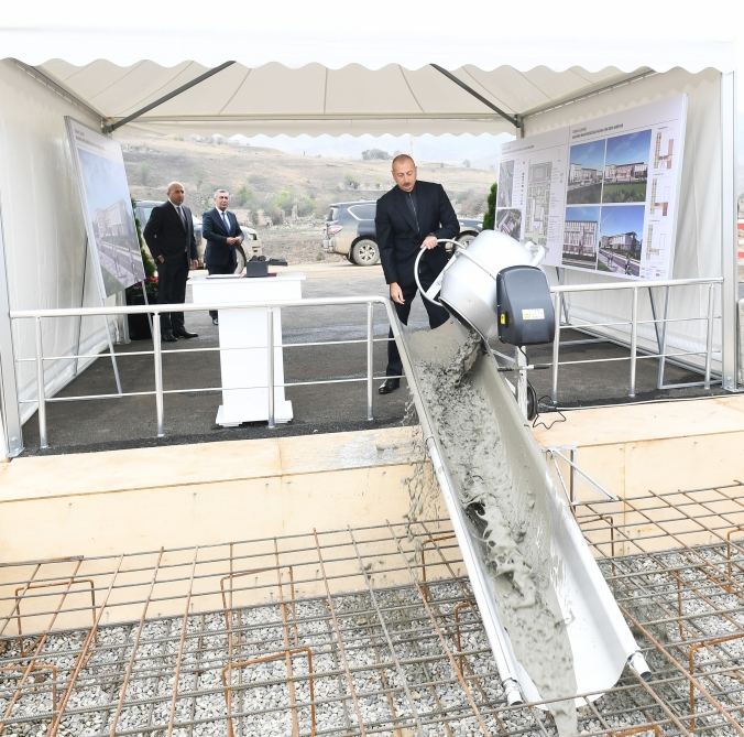 President Ilham Aliyev visits Jabrayil district (PHOTO)