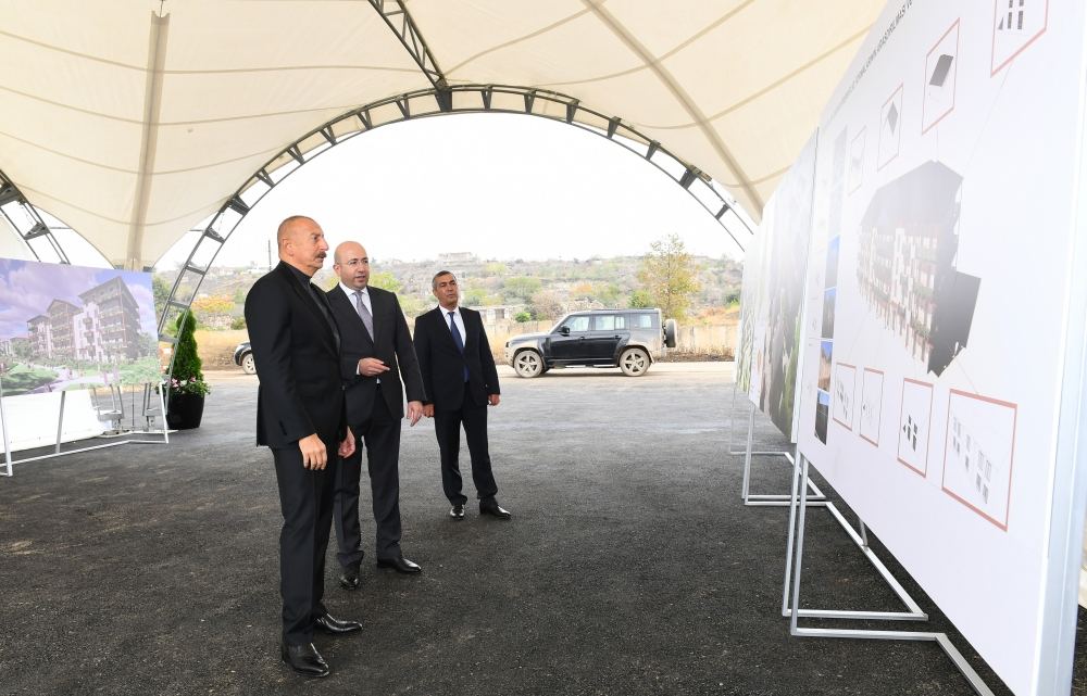 President Ilham Aliyev visits Jabrayil district (PHOTO)