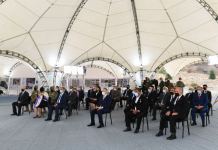 President Ilham Aliyev meets with members of Jabrayil general public, lays foundation of Memorial Complex and restoration of city (PHOTO)