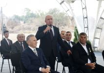 President Ilham Aliyev meets with members of Jabrayil general public, lays foundation of Memorial Complex and restoration of city (PHOTO)