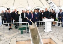 President Ilham Aliyev meets with members of Jabrayil general public, lays foundation of Memorial Complex and restoration of city (PHOTO)