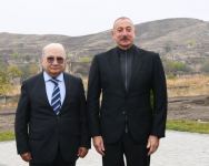 President Ilham Aliyev meets with members of Jabrayil general public, lays foundation of Memorial Complex and restoration of city (PHOTO)