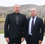 President Ilham Aliyev meets with members of Jabrayil general public, lays foundation of Memorial Complex and restoration of city (PHOTO)