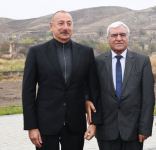 President Ilham Aliyev meets with members of Jabrayil general public, lays foundation of Memorial Complex and restoration of city (PHOTO)