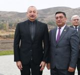 President Ilham Aliyev meets with members of Jabrayil general public, lays foundation of Memorial Complex and restoration of city (PHOTO)