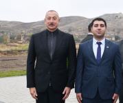 President Ilham Aliyev meets with members of Jabrayil general public, lays foundation of Memorial Complex and restoration of city (PHOTO)