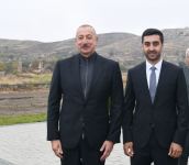 President Ilham Aliyev meets with members of Jabrayil general public, lays foundation of Memorial Complex and restoration of city (PHOTO)