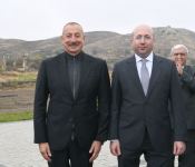 President Ilham Aliyev meets with members of Jabrayil general public, lays foundation of Memorial Complex and restoration of city (PHOTO)