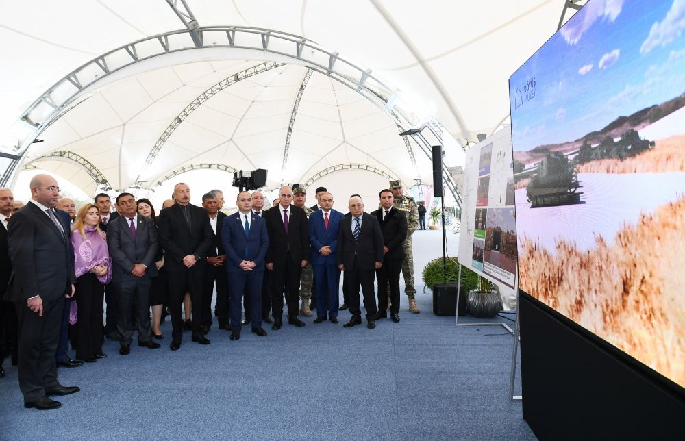 President Ilham Aliyev meets with members of Jabrayil general public, lays foundation of Memorial Complex and restoration of city (PHOTO)