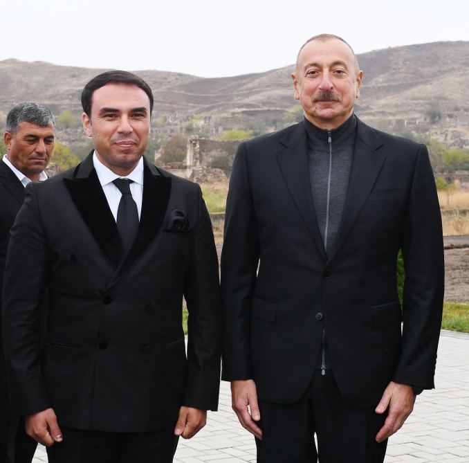 President Ilham Aliyev meets with members of Jabrayil general public, lays foundation of Memorial Complex and restoration of city (PHOTO)