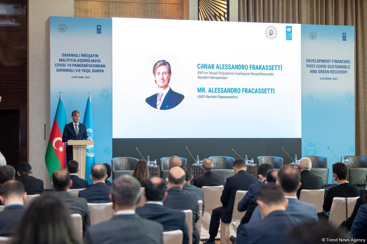 UNDP highlights huge potential for financing 'Green Recovery' in Azerbaijan