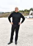 President Ilham Aliyev lays foundation for new mosque in Hadrut settlement (PHOTO/VIDEO)