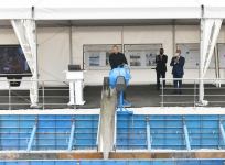 President Ilham Aliyev lays foundation for Hadrut junction substation (PHOTO/VIDEO)