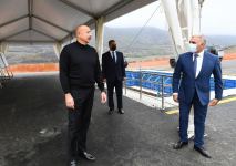 President Ilham Aliyev lays foundation for Hadrut junction substation (PHOTO/VIDEO)