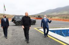 President Ilham Aliyev lays foundation for Hadrut junction substation (PHOTO/VIDEO)