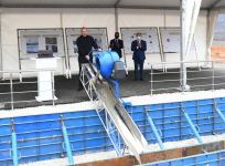 President Ilham Aliyev lays foundation for Hadrut junction substation (PHOTO/VIDEO)