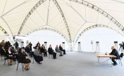President Ilham Aliyev meets with public representatives of Khojavand district (PHOTO/VIDEO)