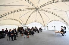 President Ilham Aliyev meets with public representatives of Khojavand district (PHOTO/VIDEO)