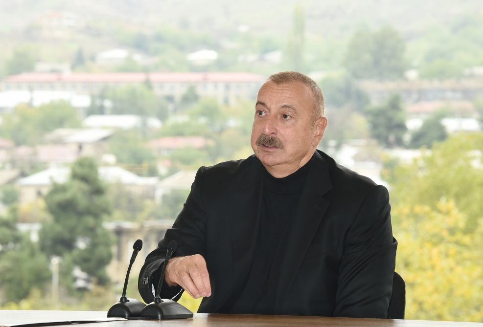 I believe that our architects and builders will prepare new Hadrut master plan in the next month - President Aliyev (VIDEO)